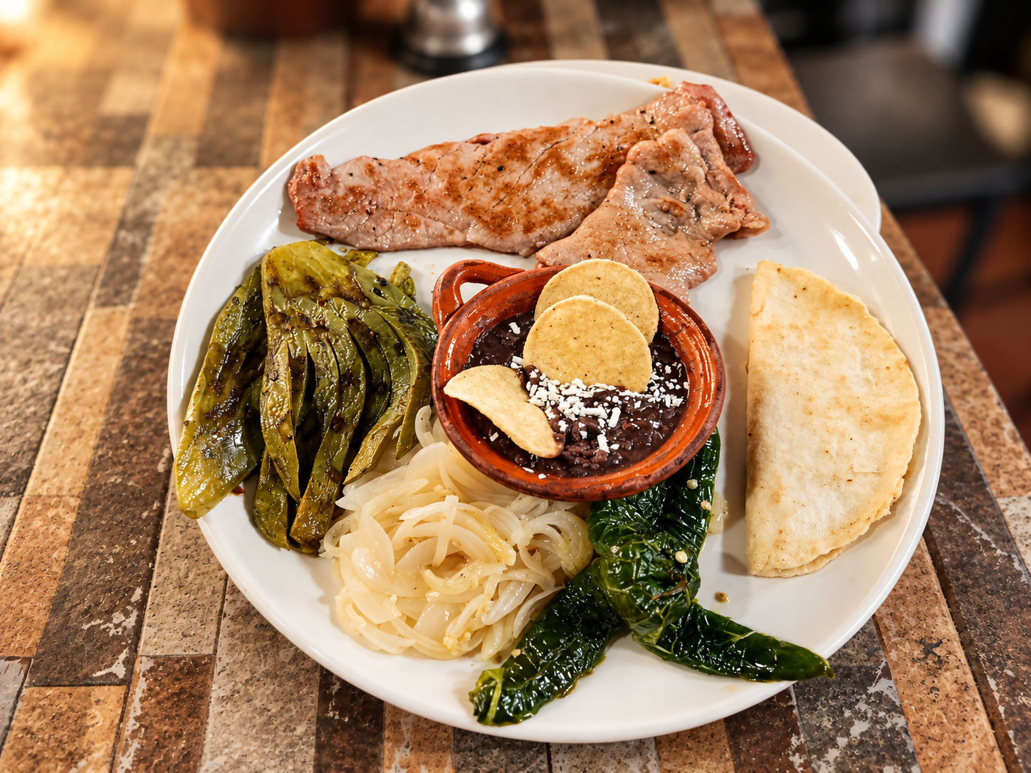 Arrachera especial de La Cazuela de Consuelo
