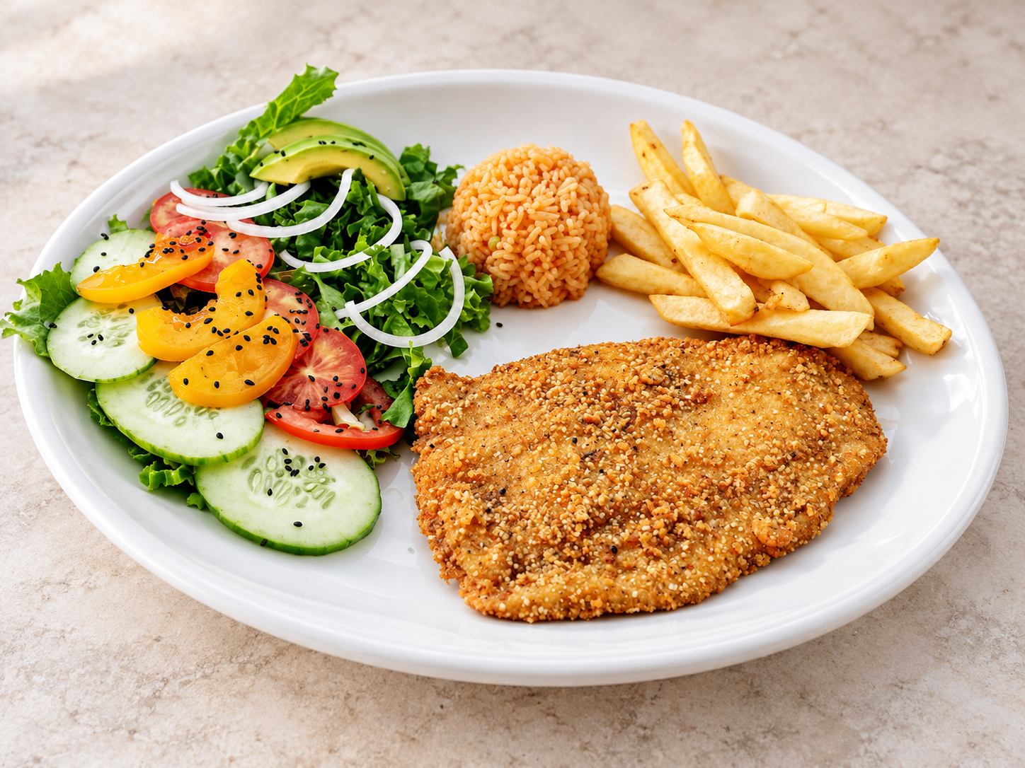 Filete de pescado de La Cazuela de Consuelo