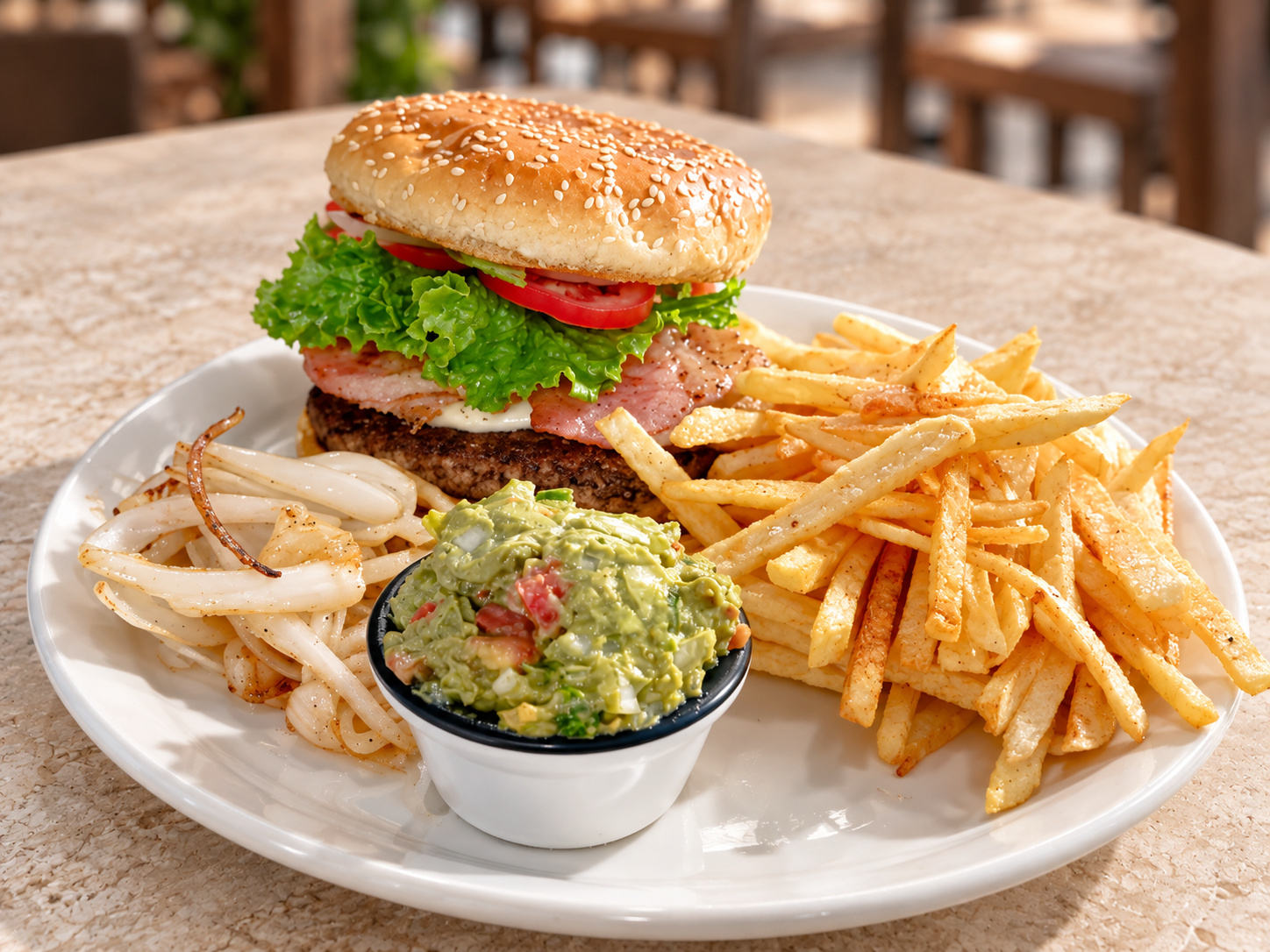 Chepoburger especial de La Cazuela de Consuelo
