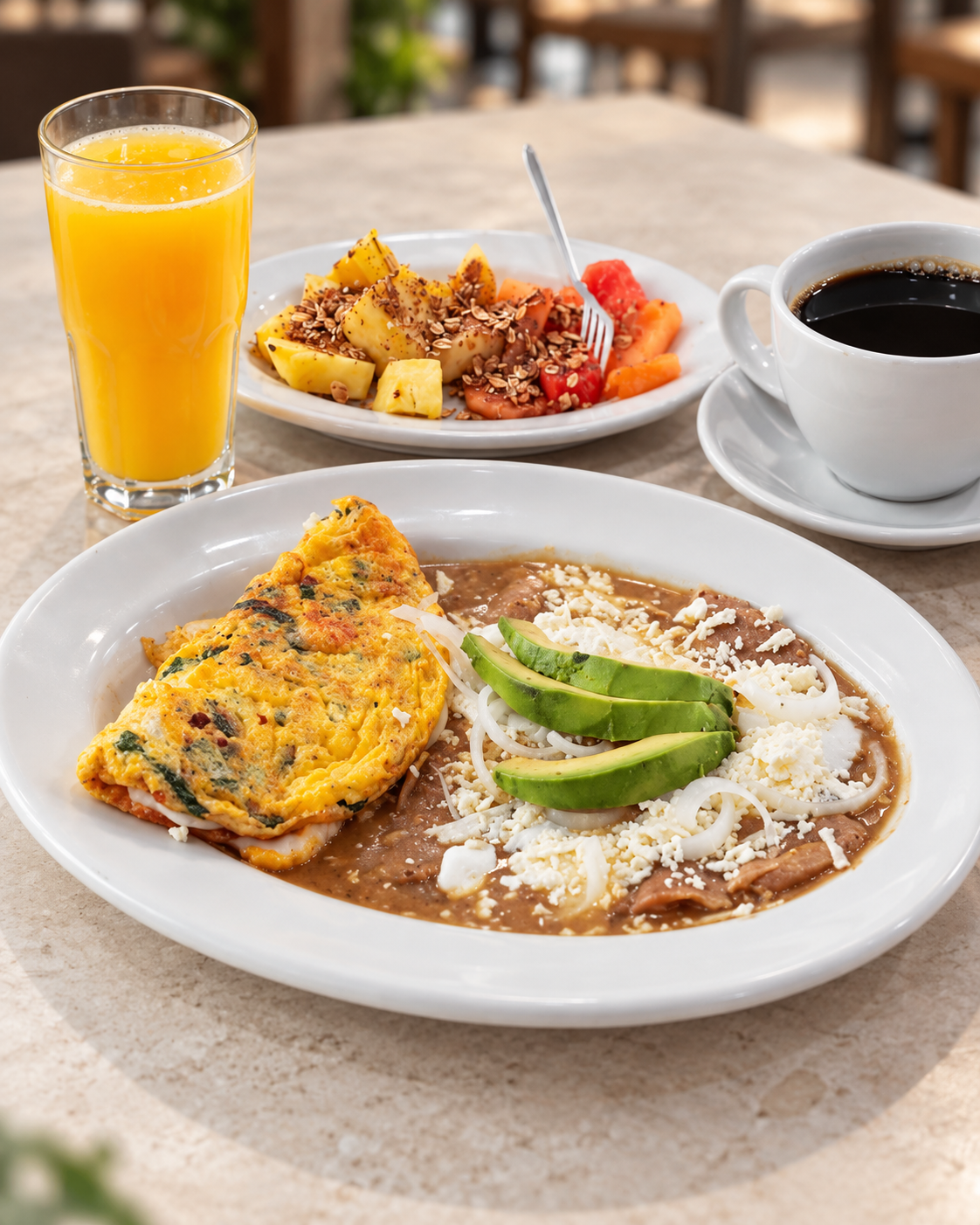 Desayuno De la casa de La Cazuela de Consuelo