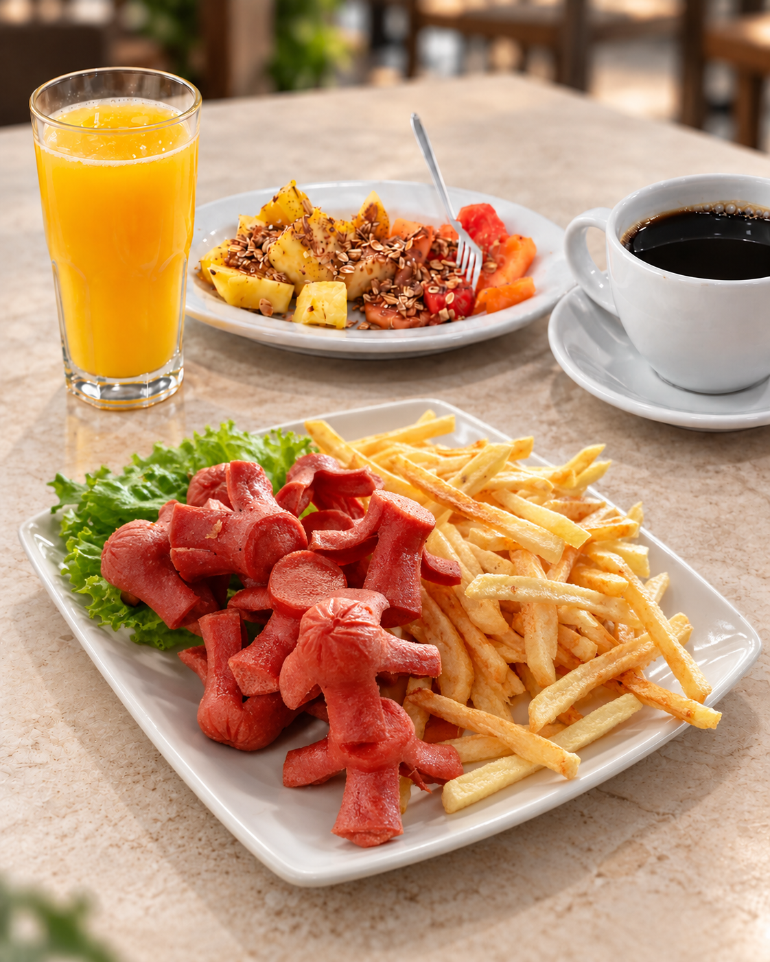 Desayuno Junior de La Cazuela de Consuelo