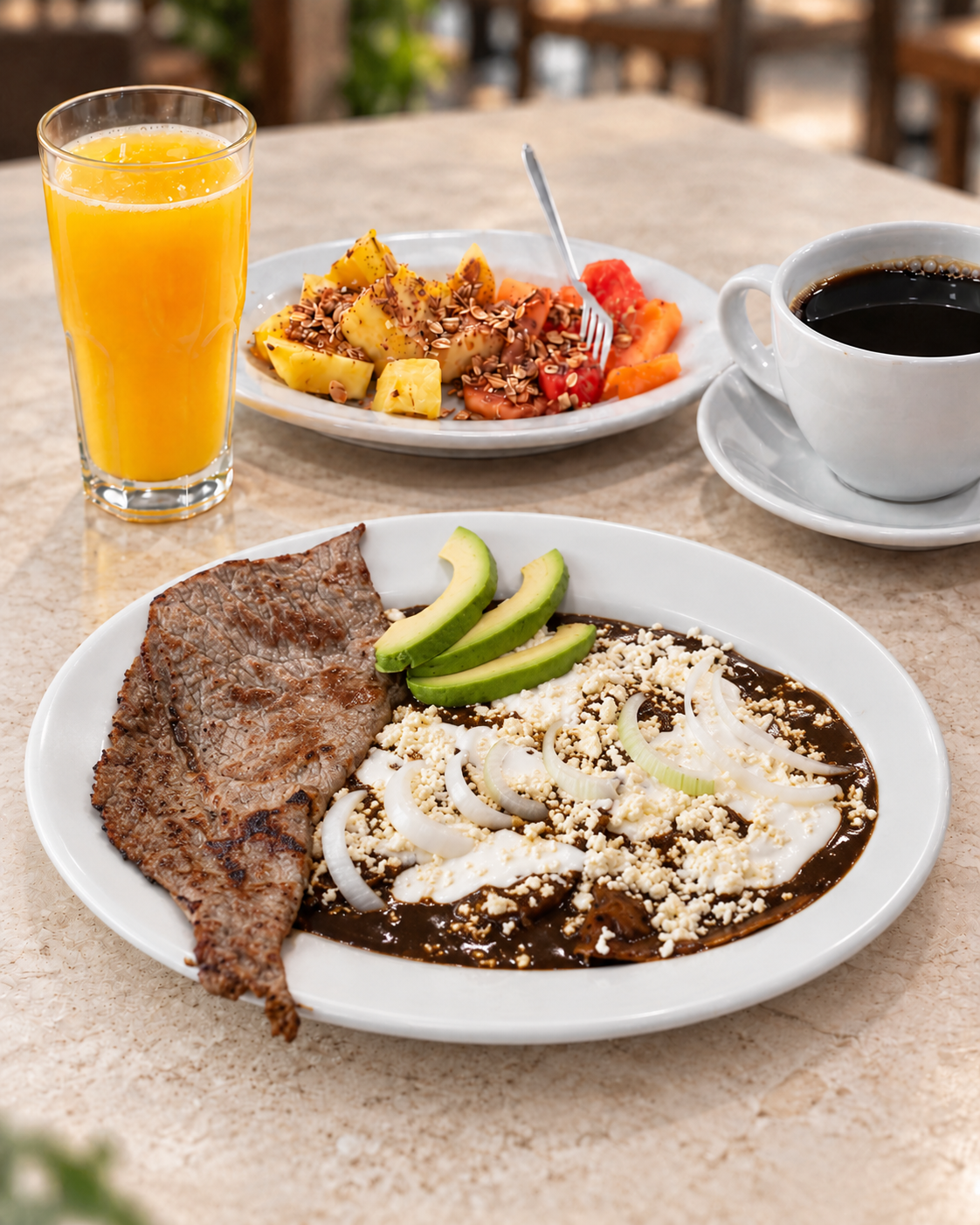Desayuno Oaxaqueño de La Cazuela de Consuelo